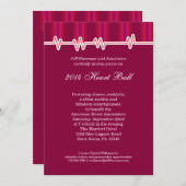 ハート球募集イベント招待状 招待状 (正面/裏面)