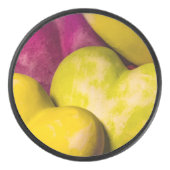 ハート甘いハート... アイスホッケーパック (正面)