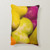 ハート甘いハート... アクセントクッション (裏面(縦))