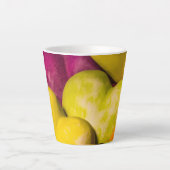 ハート甘いハート... カフェラテマグ (正面)