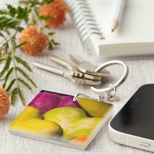 ハート甘いハート... キーホルダー (正面右)