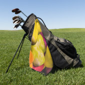 ハート甘いハート... ゴルフタオル (グリーン)