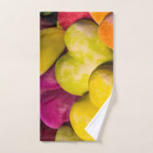 ハート甘いハート... バスタオルセット (ハンドタオル)