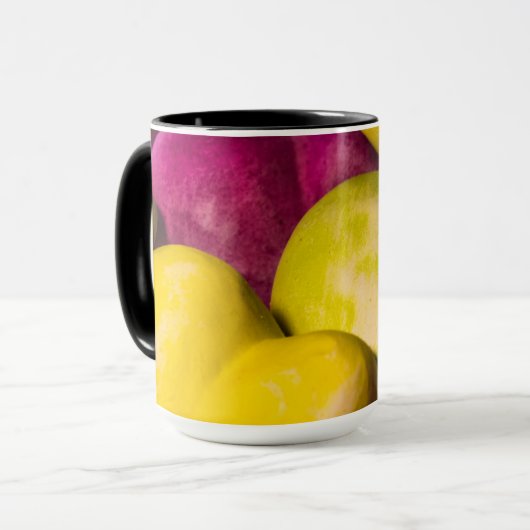 ハート甘いハート... マグカップ (正面左)