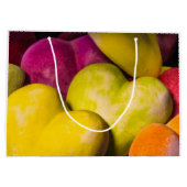 ハート甘いハート... ラージペーパーバッグ (裏面)