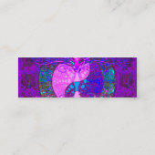 ハート生命の樹 スキニー名刺 (裏面)