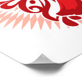 ハート病蝶3 ポスター (角)