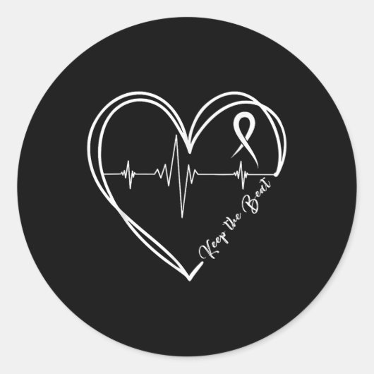 ハート病認識度心拍Chd衣服赤Hea ラウンドシール (正面)