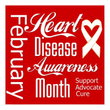 ハート病認識度月リボン