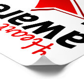 ハート病認識度5 ポスター (角)