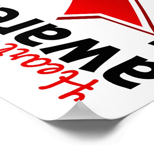 ハート病認識度5 ポスター (角)