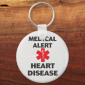 ハート病 キーホルダー (正面)