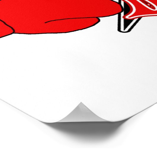 ハート病 ポスター (角)