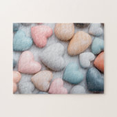 ハート石パズル ジグソーパズル (横)