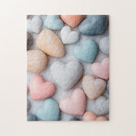 ハート石パズル ジグソーパズル