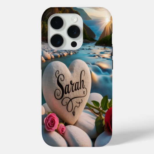 ハート石 Case-Mate iPhoneケース (裏面)