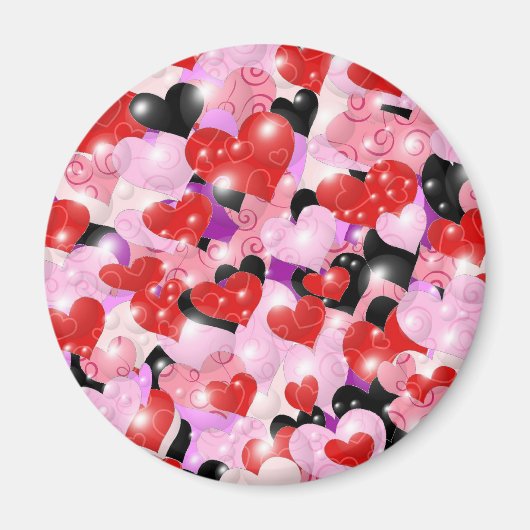 ハート磁石 マグネット (正面)