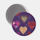 ハート磁石 マグネット (正面/裏面)