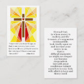 ハート祈りの言葉カード 名刺 (正面/裏面)