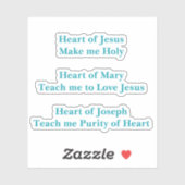 ハート祈りの言葉シール シール (シート)