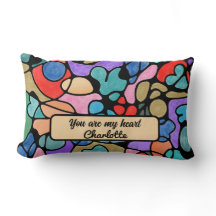 ハート神経画像デジタル水彩画