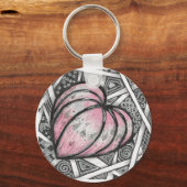 ハート禅キーチェーン キーホルダー (正面)