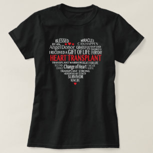 ハート移植オリジナルデザインTシャツ Tシャツ