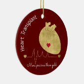 ハート移植オーナメント セラミックオーナメント (右)