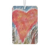 ハート空気清浄機 カーエアーフレッシュナー (裏面)