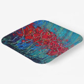 ハート紙プレート ペーパープレート (傾斜あり)