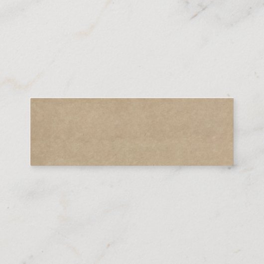 ハート素朴ツリーの結婚収集サイト スキニー名刺 (裏面)