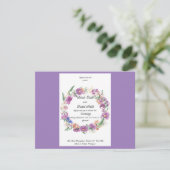 ハート結婚の 招待状 (スタンド正面)