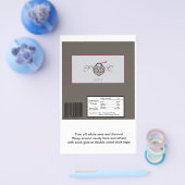 ハート結婚ロックの大ハーシーのラッパー チラシ (シングル)