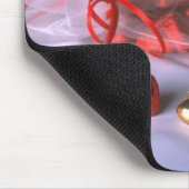 ハート結婚背景 マウスパッド (コーナー)