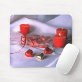 ハート結婚背景 マウスパッド (マウス)