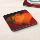 ハート絵画の コースター (左側)