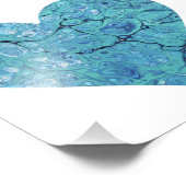 ハート絵画形状プリント フォトプリント            (角)