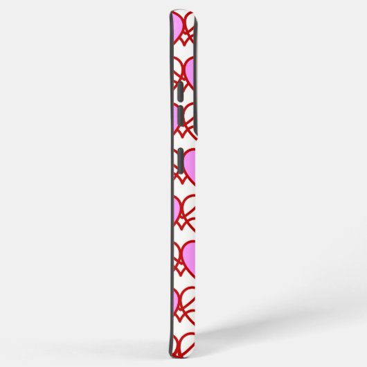 ハート網 SAMSUNG GALAXYケース (右側面)