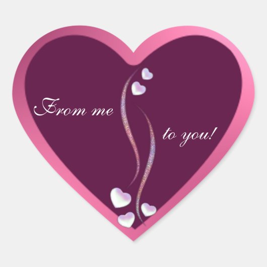 ハート縁ど ハートシール (正面)