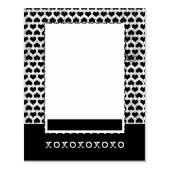 ハート縁どxoxoxスタンパ ラバースタンプ (インプリント)