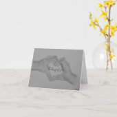 ハート考え・オブ・ユー・カード カード (黄色い花)