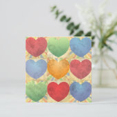 ハート背景 (スタンド正面)