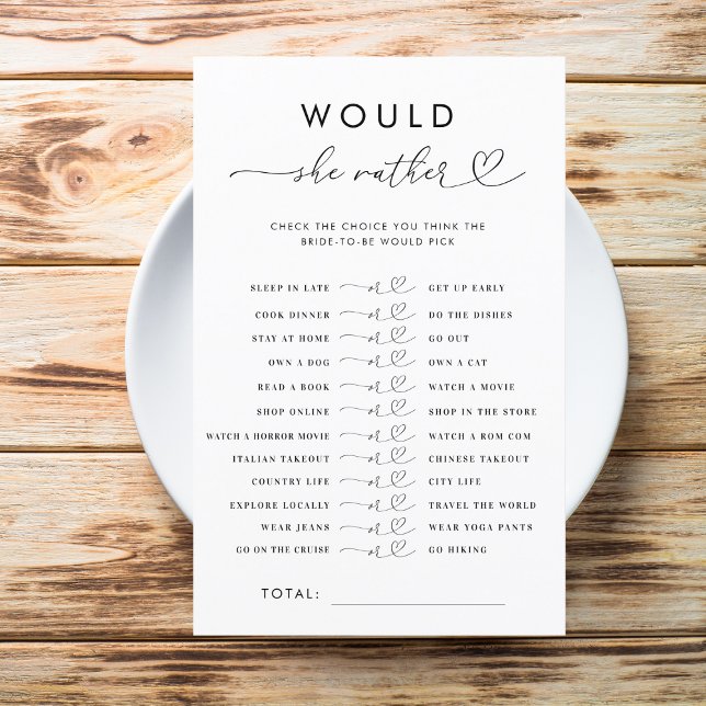 ハート脚本のブライダルシャワーは彼女はむしろゲームをする (クリエイターアップロード済み)