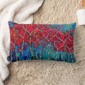 ハート腰枕 ランバークッション (ブランケット)