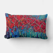 ハート腰枕 ランバークッション (正面)