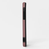 ハート花を追加する名前イニシャル Case-Mate iPhoneケース (裏面/左)