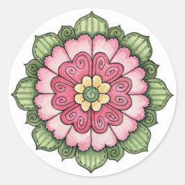 ハート花 – シール