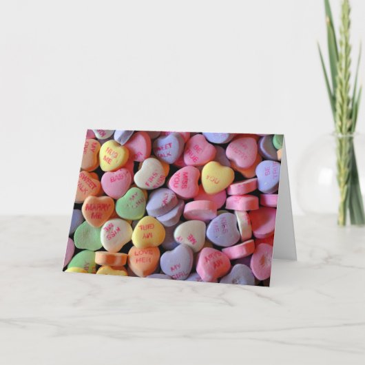 ハート菓子 シーズンカード (正面)