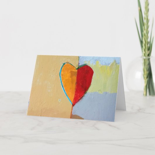 ハート蜜 カード (正面)