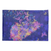 ハート蝶枕ケース 枕カバー (裏面)